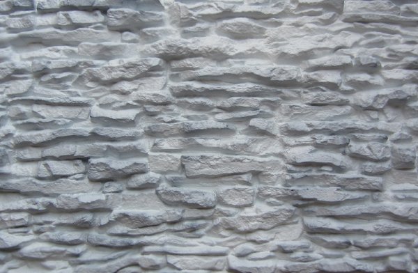 Фасадная панель Аэлит Пласт крупный Белый купить в Камышине