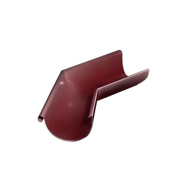 Водосток Grand Line 125x90 – Угол желоба наружный 135° RAL 3005 купить в Камышине