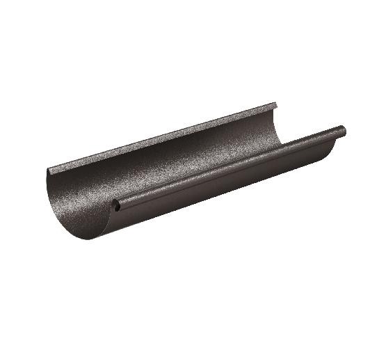 Водосток Aquasistem, Система 150/100 - Водосточный желоб 3.00м RR 32 Тёмно-коричневый matt купить в Камышине