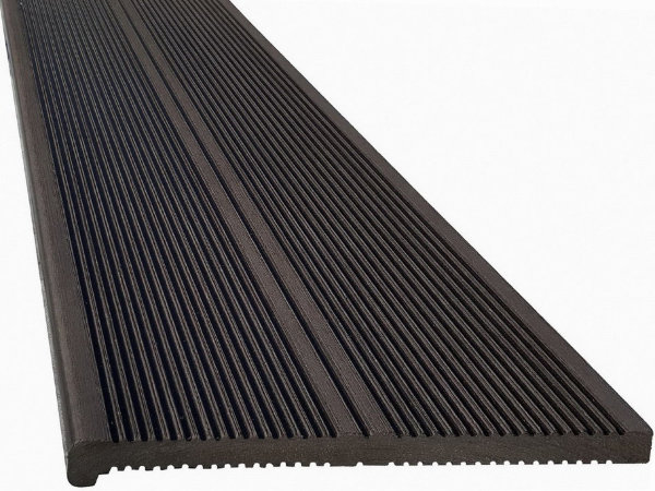 Ступени из ДПК Deckron полнотелая Венге купить в Камышине