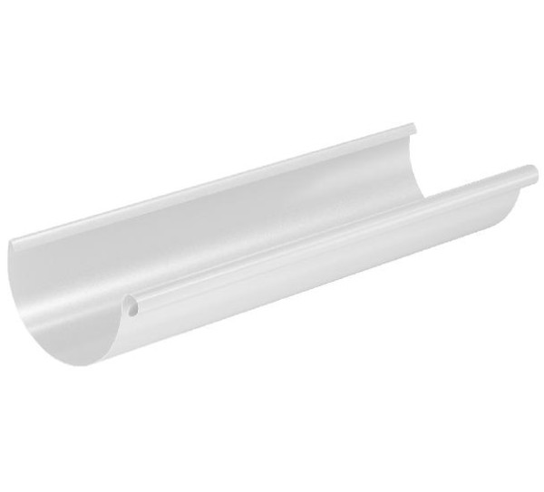 Водосток Aquasistem, система 150x100 - Водосточный желоб 3.00м RR 20 Мраморно-белый купить в Камышине