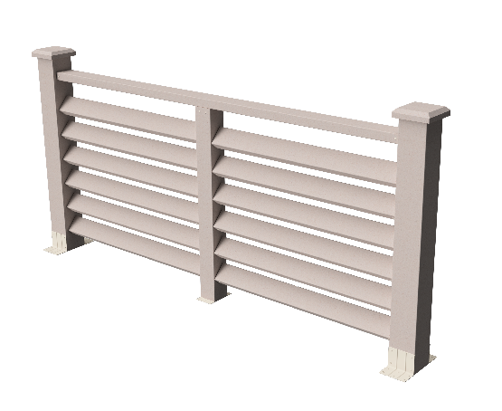 Ограждения декоративное ДПК GRINDERDECO Босфор выбеленый дуб купить в Камышине