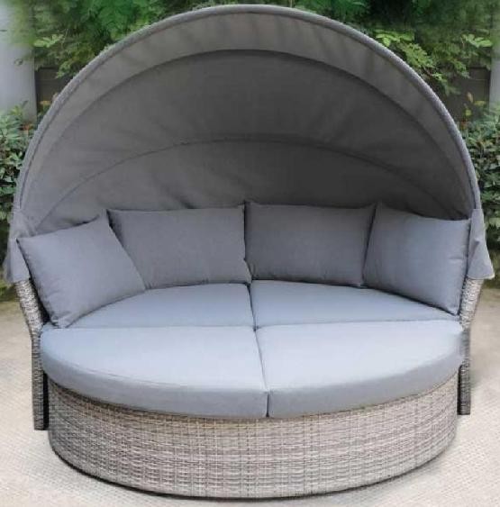 Диван-Трансформер AFINA плетеный из иск. ротанга AFM-325G Grey купить в Камышине