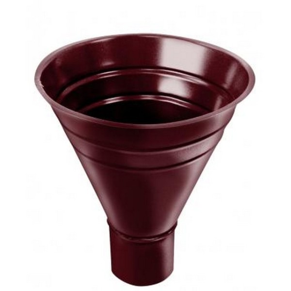 Водосток Grand Line 125x90 – Воронка водосборная RAL 3005 купить в Камышине