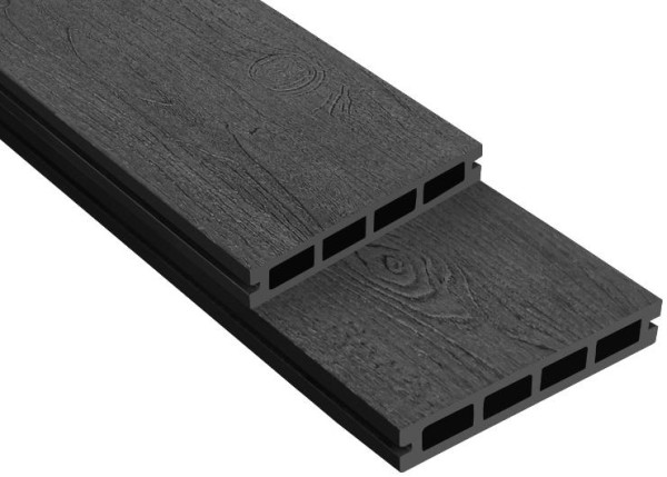 Террасная доска ДПК Outdoor 3D NEVADA/CALIFORNIA черная купить в Камышине
