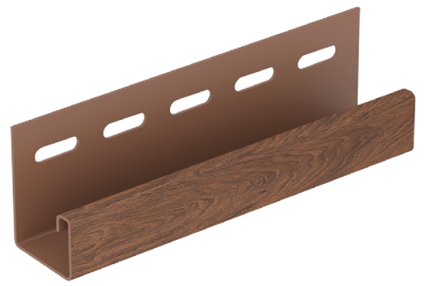 J-планка Софит PRO Тёмный орех купить в Камышине