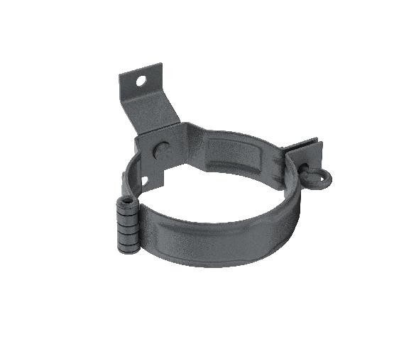 Водосток Aquasistem, Система 125/90 - Декоративный хомут трубы под дерево с комплектом крепления RR 23 Маренго matt купить в Камышине