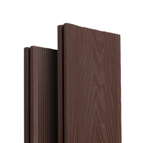 Террасная доска Ecodecking Экстра 3D полнотелая Венге купить в Камышине