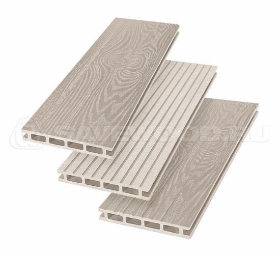Террасная доска из ДПК SW Carpinus (T) — двухсторонняя бежевый купить в Камышине