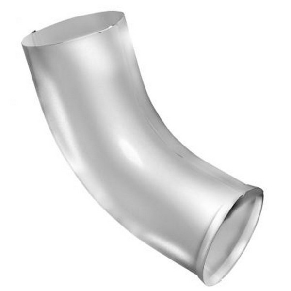 Водосток Grand Line 150x100 – Колено сливное RAL 9003 купить в Камышине