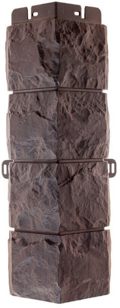 Фасадная панель Наружный угол фагот (чеховский), 0,45 х 0,13м (н) купить в Камышине