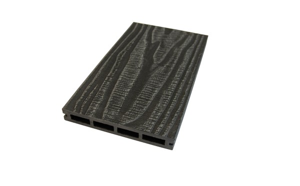 Террасная доская ДПК NanoWood Nature 3D (20мм) пустотелая Графит купить в Камышине