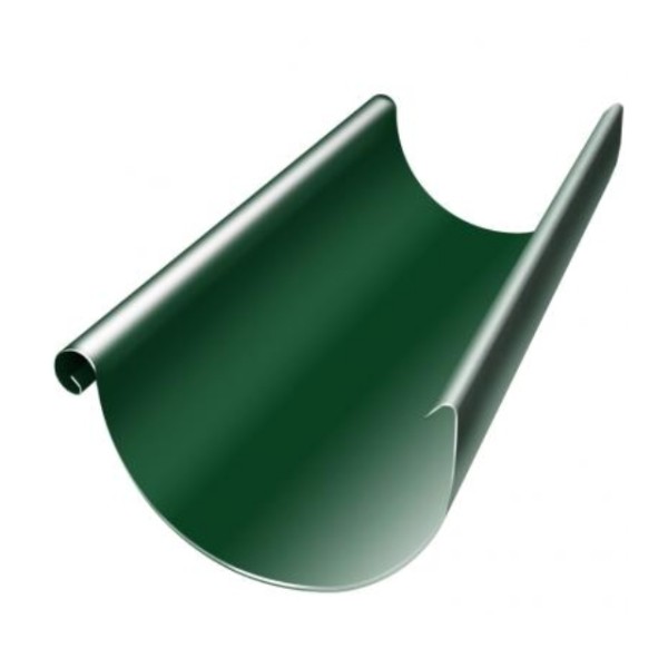 Водосток Grand Line 125x90 – Желоб 3м RAL 6005 купить в Камышине