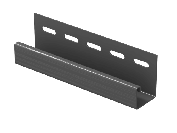 J-планка Ю-пласт Классика графитовая купить в Камышине