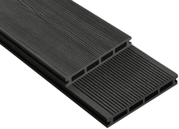 Террасная доска ДПК Outdoor 3D STORM/Вельвет черная купить в Камышине