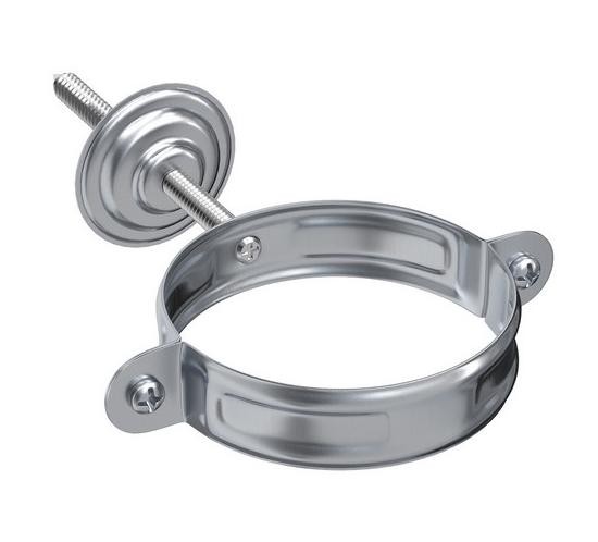 Водосток Aquasistem, Система 150/100 - Хомут для крепления трубы оцинковка купить в Камышине