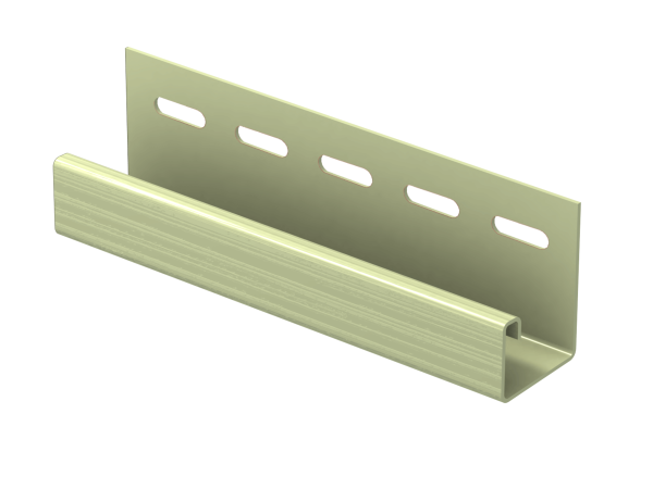 J-планка Ю-пласт Классика зелёная купить в Камышине