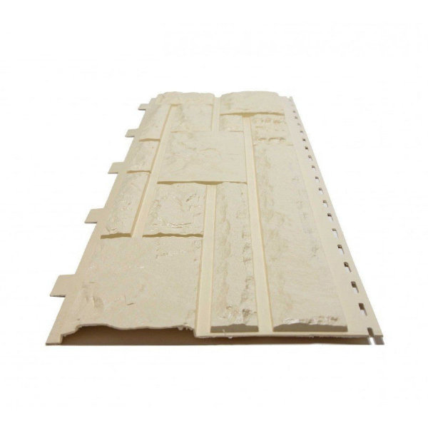 Фасадная панель Доломит, Стандарт, Слоновая кость купить в Камышине