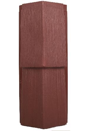 Угол T-Сайдинг-Щепа пихта ЭКО-1 Браун купить в Камышине