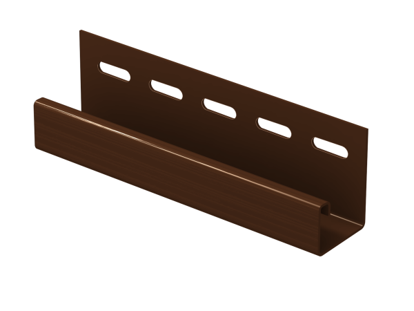 J-планка Ю-пласт Классика коричневая купить в Камышине