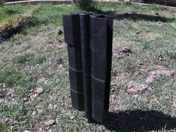 Угловой элемент поворотный, пластиковый от 60° до 300° для доски 300х30 мм из ДПК чёрный Holzhof купить в Камышине