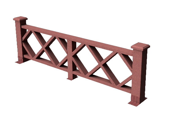 Ограждения декоративное ДПК GRINDERDECO  Миллениум мербау купить в Камышине