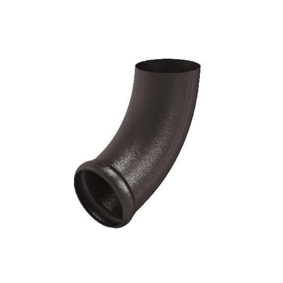 Водосток Aquasistem, Система 150/100 - Отвод трубы декорированный RR 32 Тёмно-коричневый matt купить в Камышине