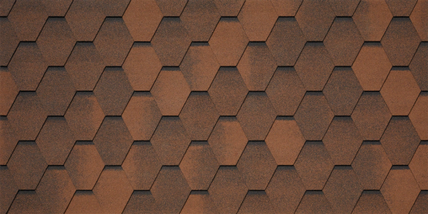Гибкая черепица Tegola UNICA VENETO MARRONE 423 купить в Камышине