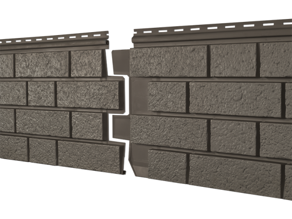 Фасадная панель Ю-пласт Стоун Хаус S-Lock Клинкер бежевый купить в Камышине