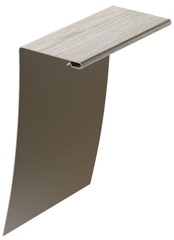 Универсальный околооконный профиль 89/254 мм, Орех купить в Камышине