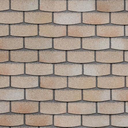 Фасадная плитка битумная, Технониколь HAUBERK камень Травертин 2.2 кв.м купить в Камышине