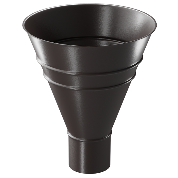 Воронка водосборная Döcke STAL PREMIUM, Шоколад купить в Камышине