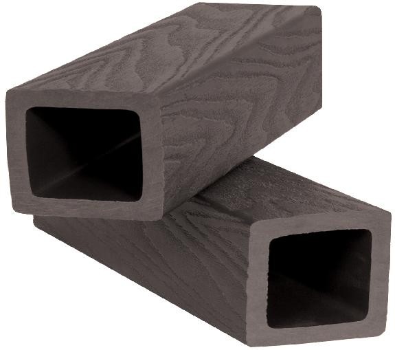 Балясина ДПК Polivan SINGARAJA 3D фактура дерева, темно-коричневый купить в Камышине