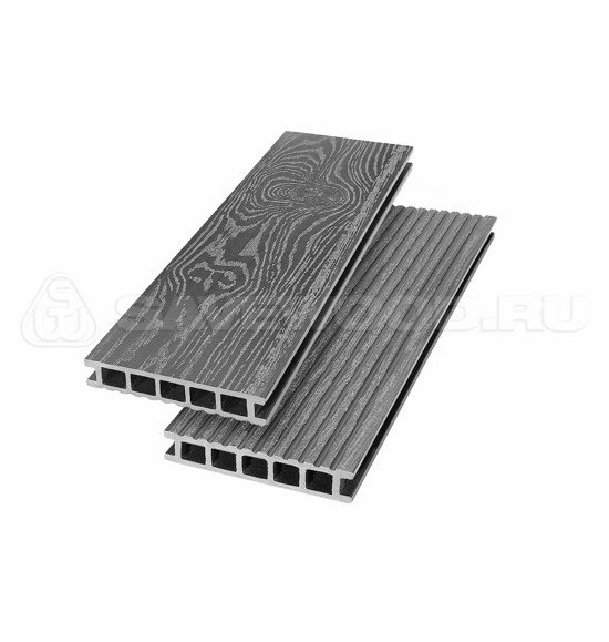 Террасная доска из ДПК SW Ornus тангенциальный распил пепельный купить в Камышине