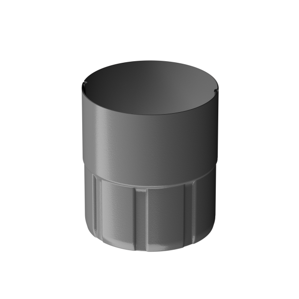 Муфта соединительная для водостока Döcke STAL PREMIUM, Графит купить в Камышине