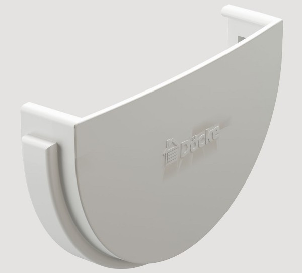 Заглушка желоба ПВХ Docke STANDART пломбир купить в Камышине