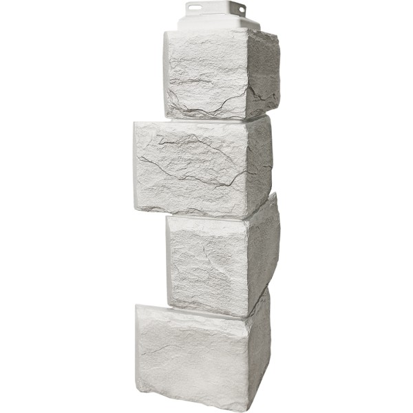 Угол наружный FineBer – “Камень природный” Жемчужный купить в Камышине