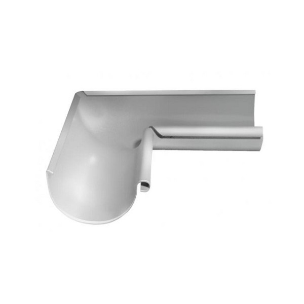 Водосток Grand Line 150x100 – Угол внутренний 90° RAL 9003 купить в Камышине