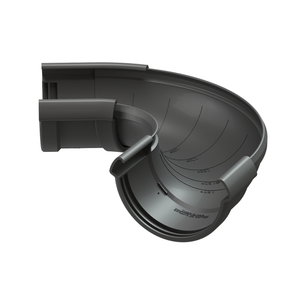 Угол регулируемый Docke Lux ПВХ - Графит купить в Камышине