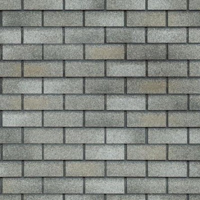 Фасадная плитка битумная, Технониколь HAUBERK кирпич Серо-бежевый