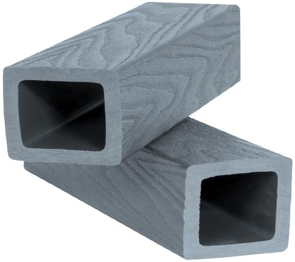 Балясина ДПК Polivan SINGARAJA 3D фактура дерева, серый купить в Камышине