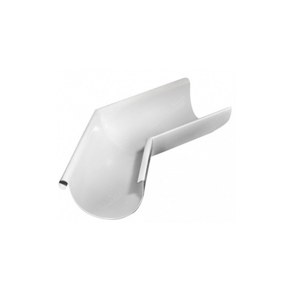 Водосток Grand Line 150x100 – Угол наружный 135° RAL 9003 купить в Камышине