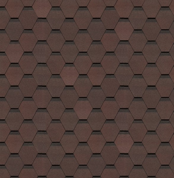 Гибкая черепица Docke, коллекция Шеффилд – Зрелый каштан купить в Камышине