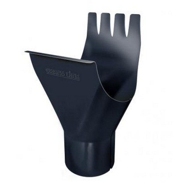 Водосток Grand Line 150x100 – Воронка желоба RAL 7024 купить в Камышине