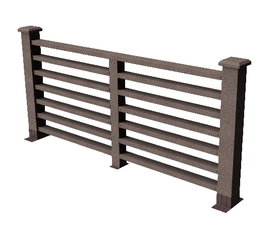 Ограждения декоративное ДПК GRINDERDECO Марсело венге купить в Камышине