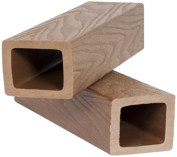 Балясина ДПК Polivan SINGARAJA 3D фактура дерева, песочный купить в Камышине