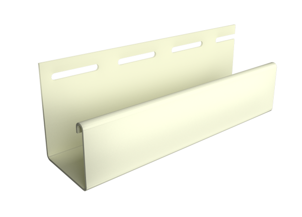 Фасадный J-профиль 30 мм Слоновая кость купить в Камышине