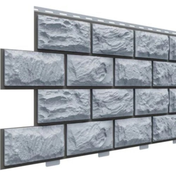 Фасадная панель Доломит Альпийский прокрашенный Серо-голубой купить в Камышине