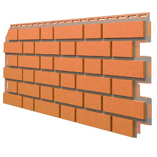 Фасадные панели ТЕХНОНИКОЛЬ Оптима Клинкер Красно-коричневый купить в Камышине