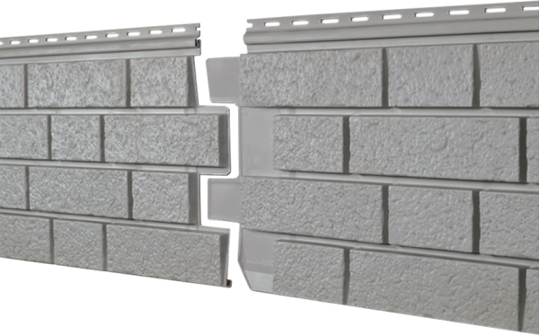 Фасадная панель Ю-пласт Стоун Хаус S-Lock Клинкер Нордик дым купить в Камышине